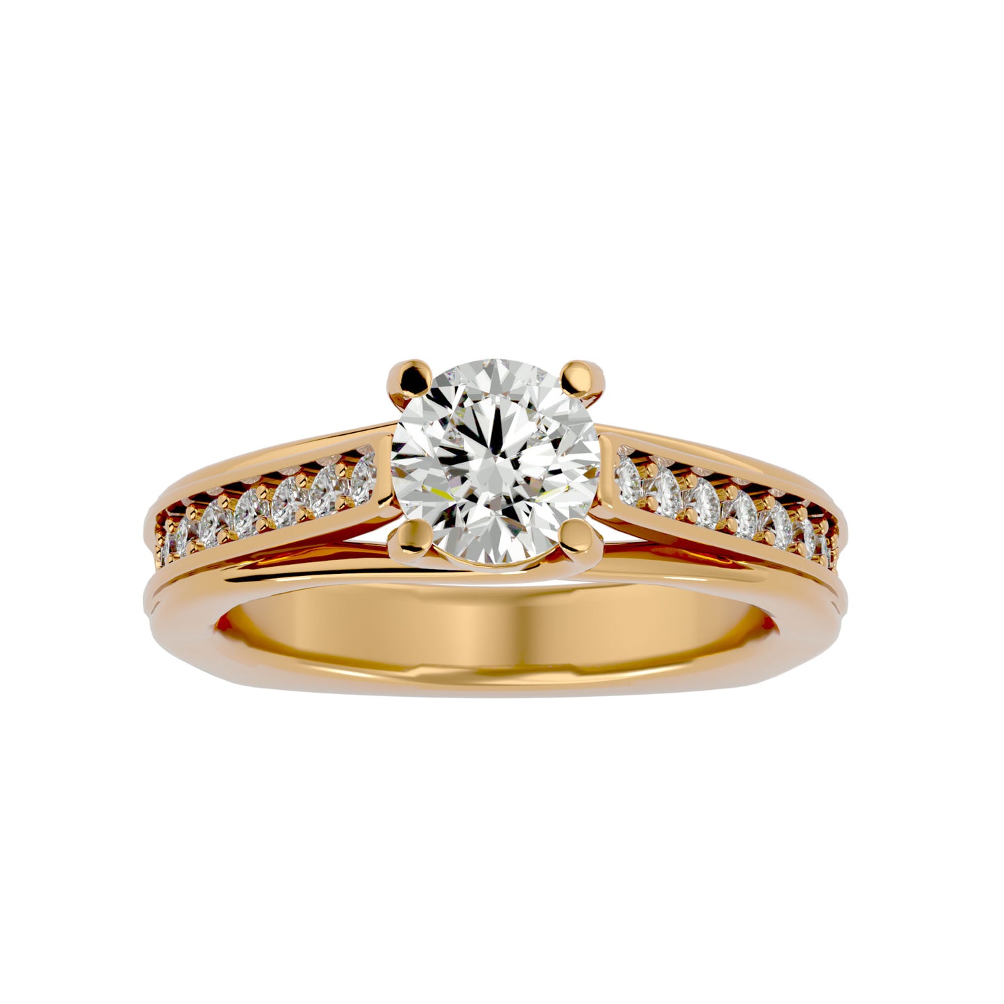 Divya diamond engagement ring