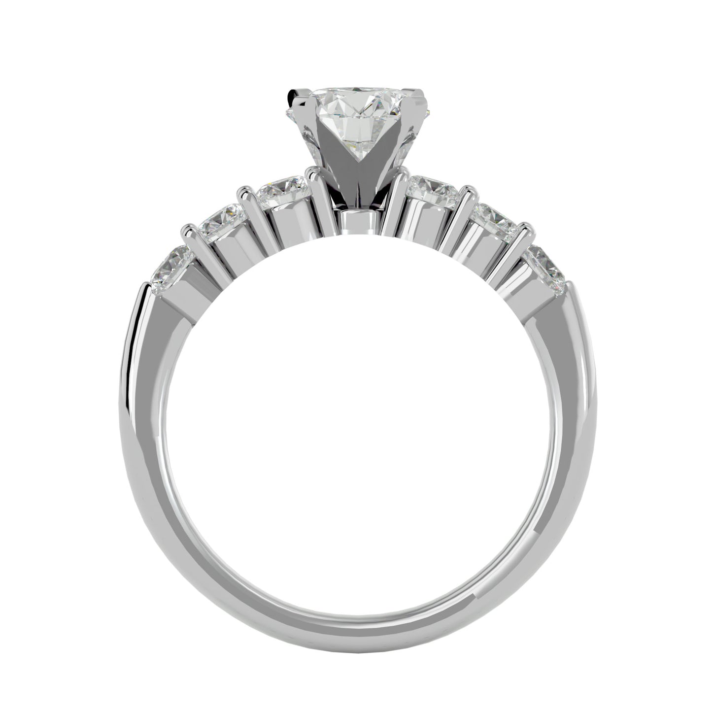 Donatella diamond engagement ring