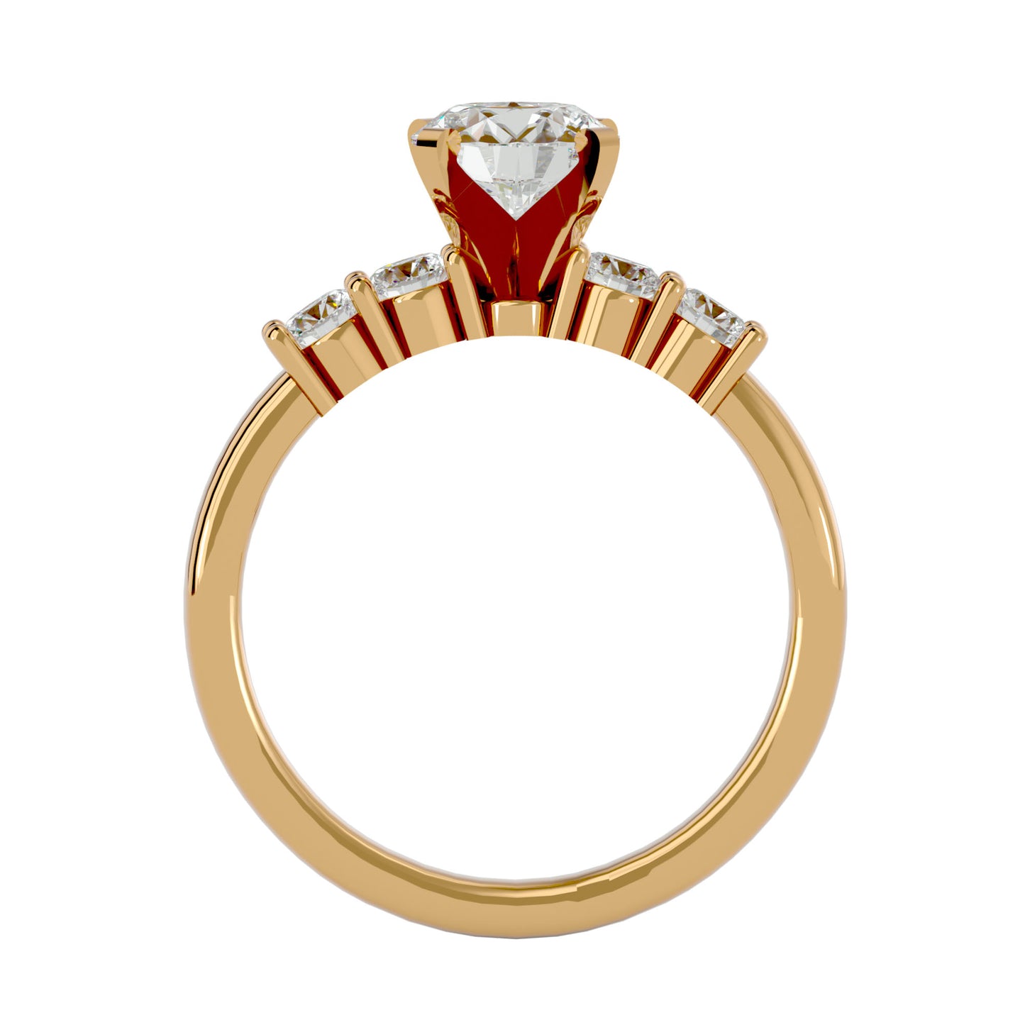Daria diamond engagement ring