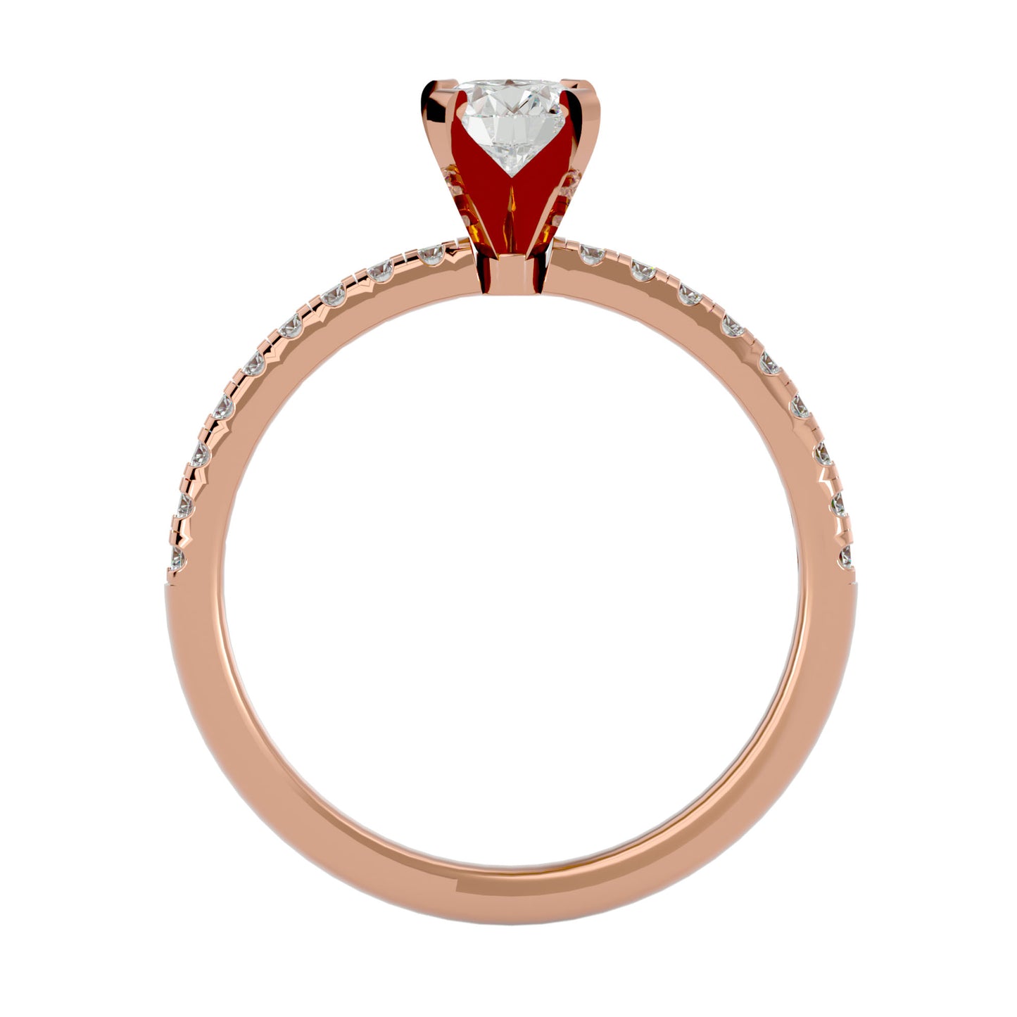 Freya diamond engagement ring