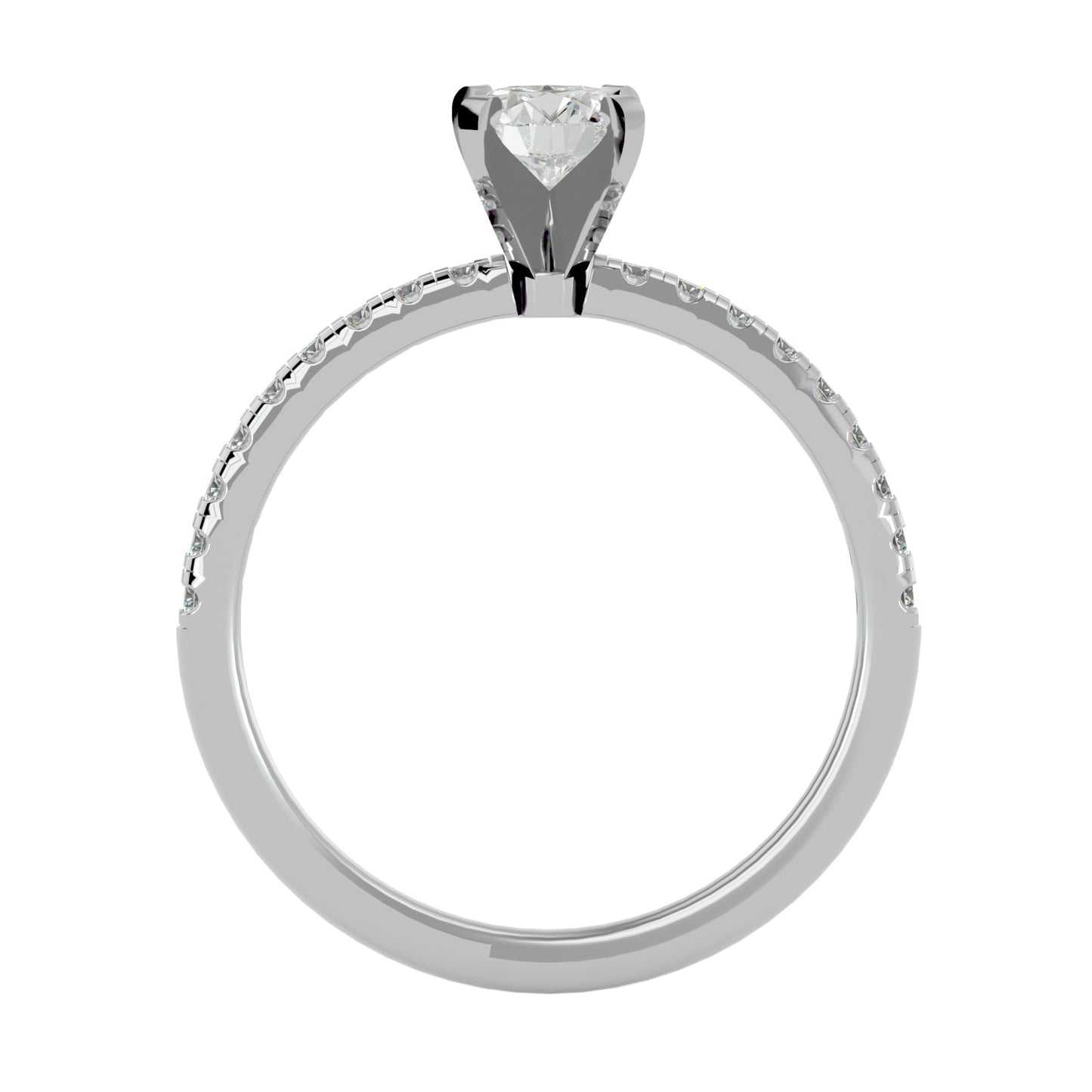 Freya diamond engagement ring