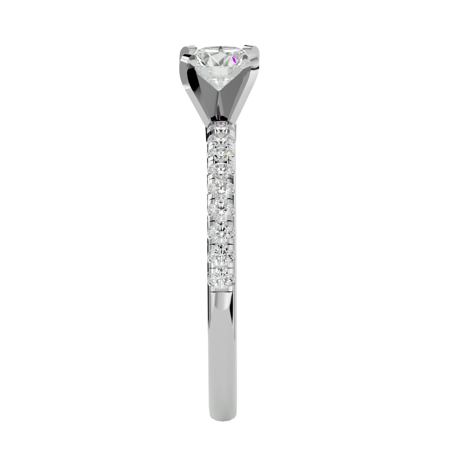 Freya diamond engagement ring