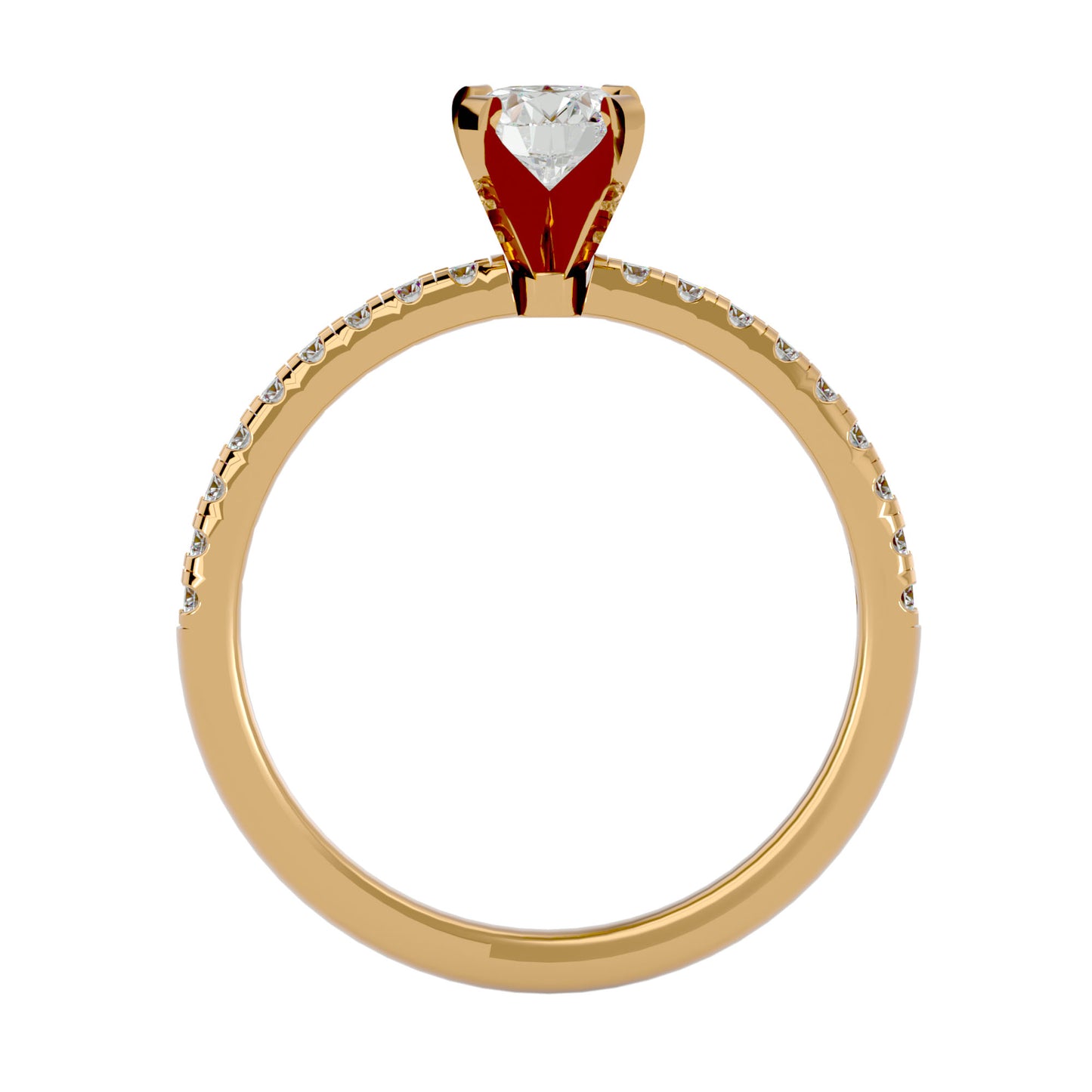 Freya diamond engagement ring