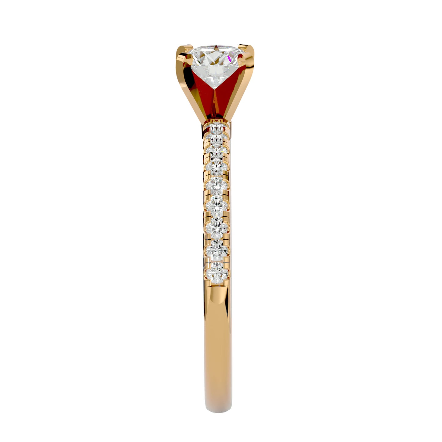Freya diamond engagement ring