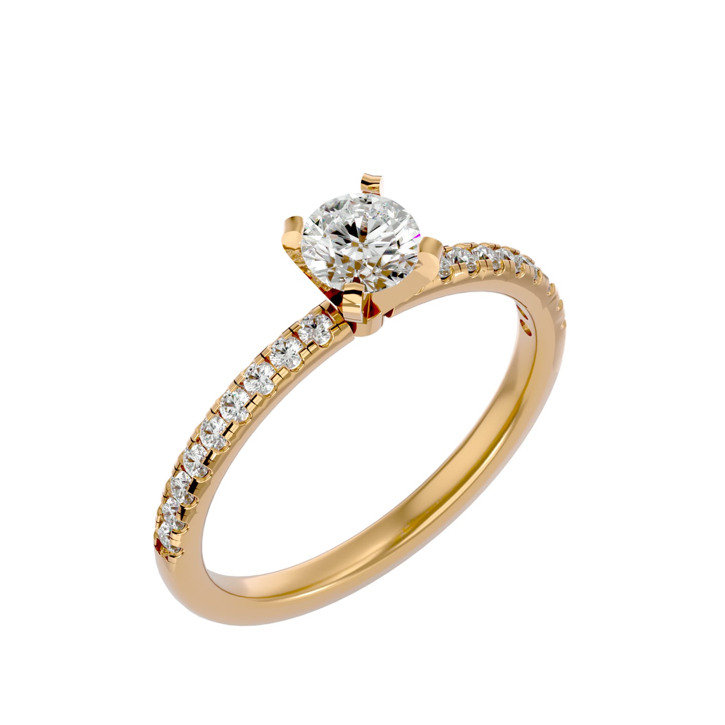 Freya diamond engagement ring