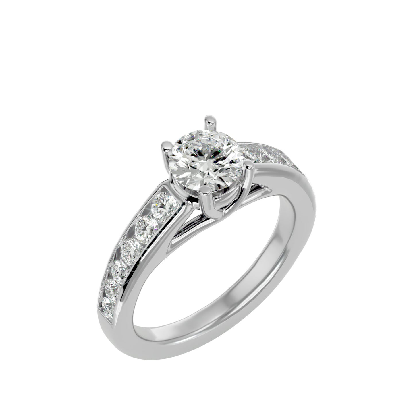Faustina diamond engagement ring