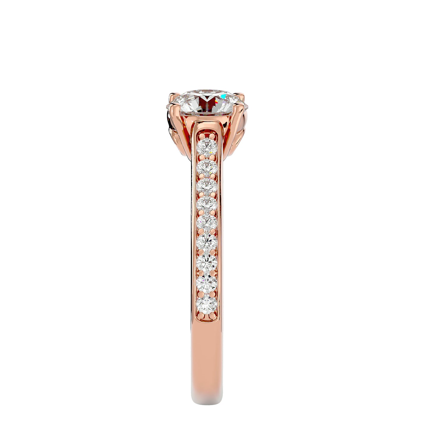 Yasemin diamond engagement ring