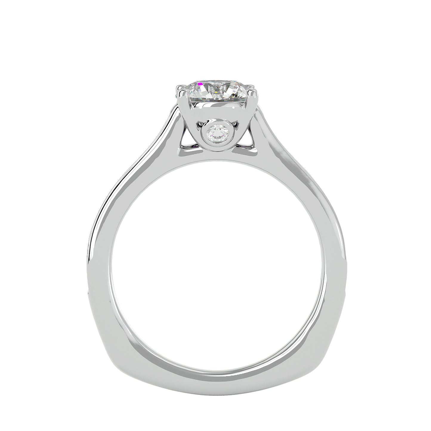 Yasemin diamond engagement ring