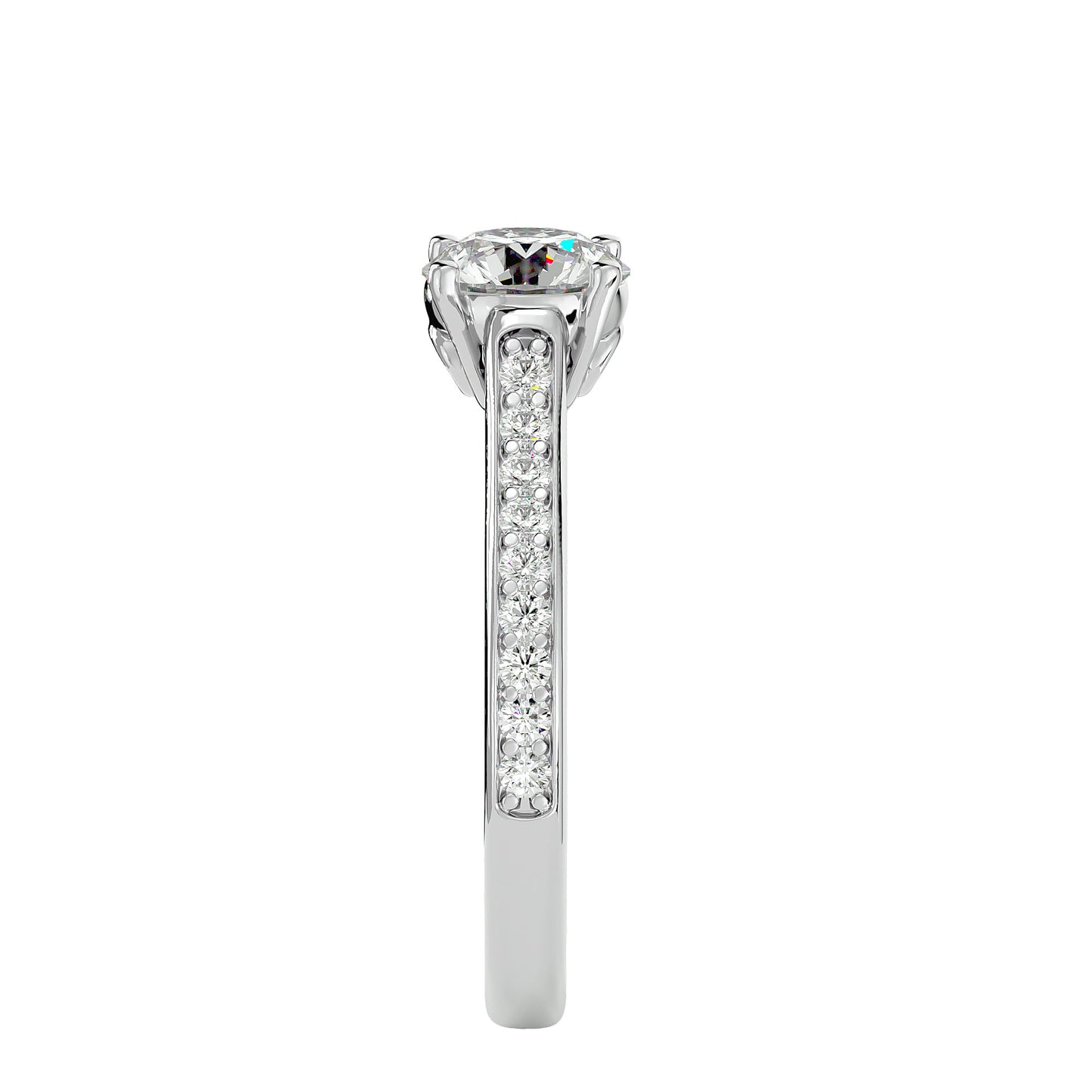 Yasemin diamond engagement ring