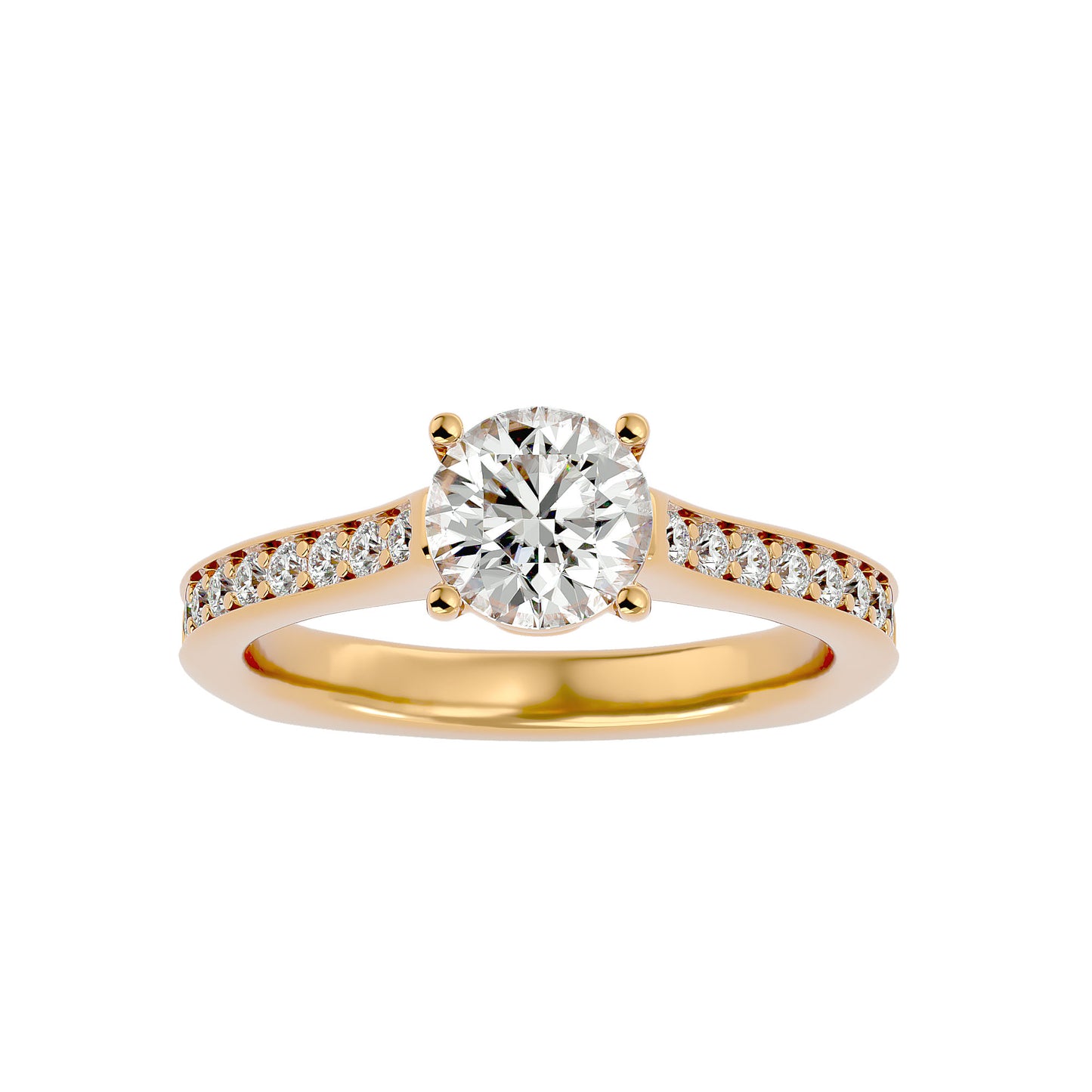 Yasemin diamond engagement ring