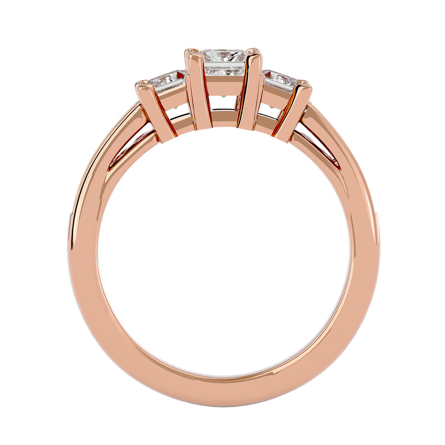 Femke princess diamond engagement ring
