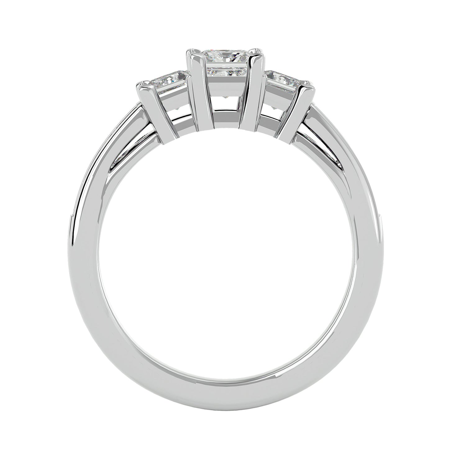 Femke princess diamond engagement ring