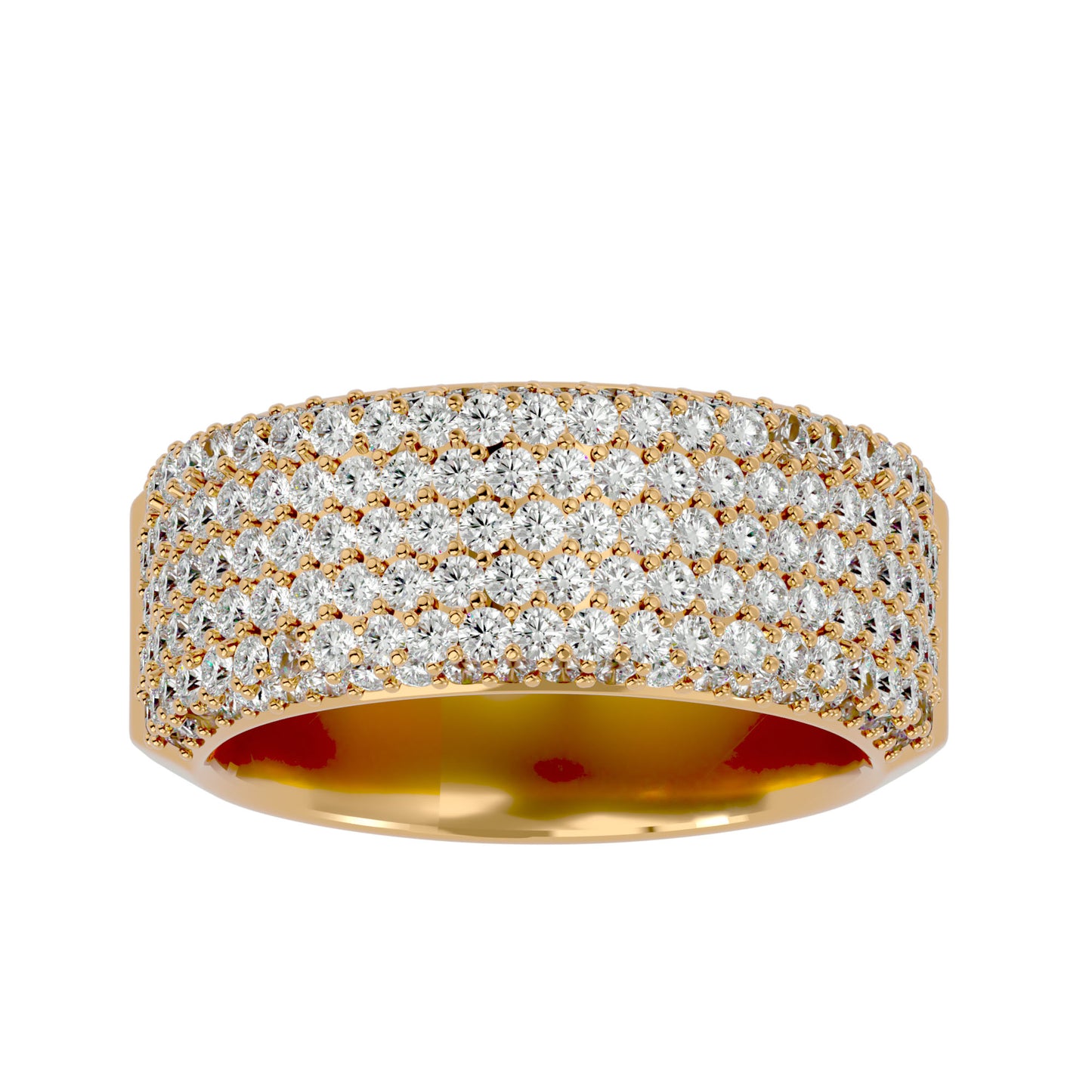Crystina women's wedding band
