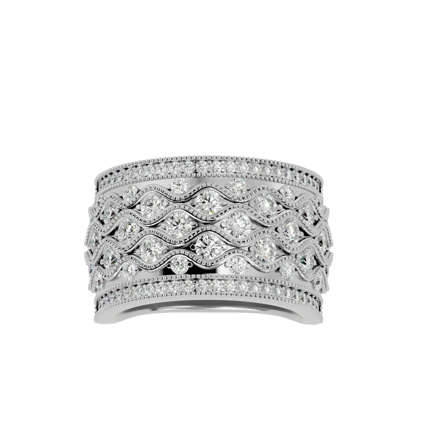 Henna women's wedding band