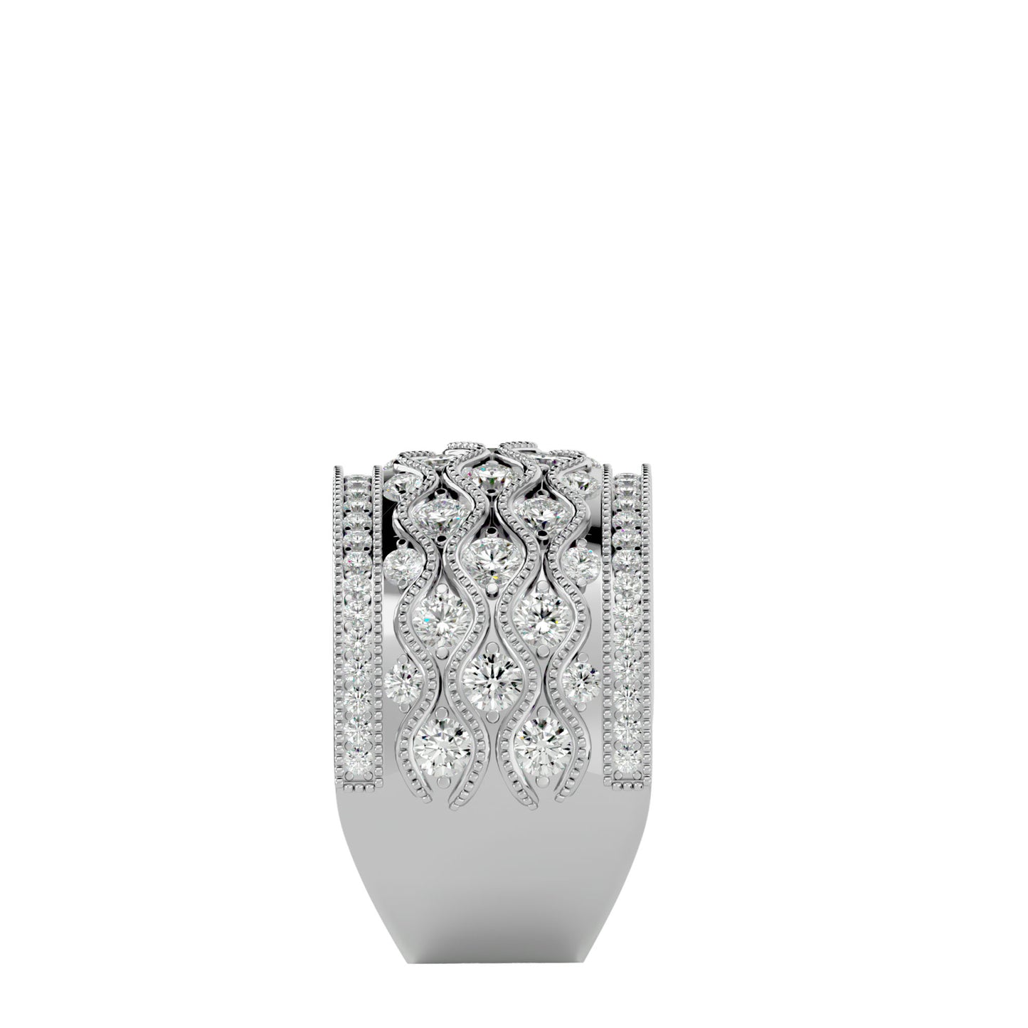 Henna women's wedding band