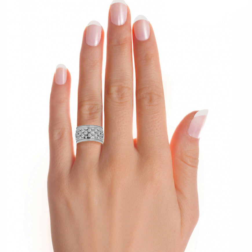 Henna women's wedding band
