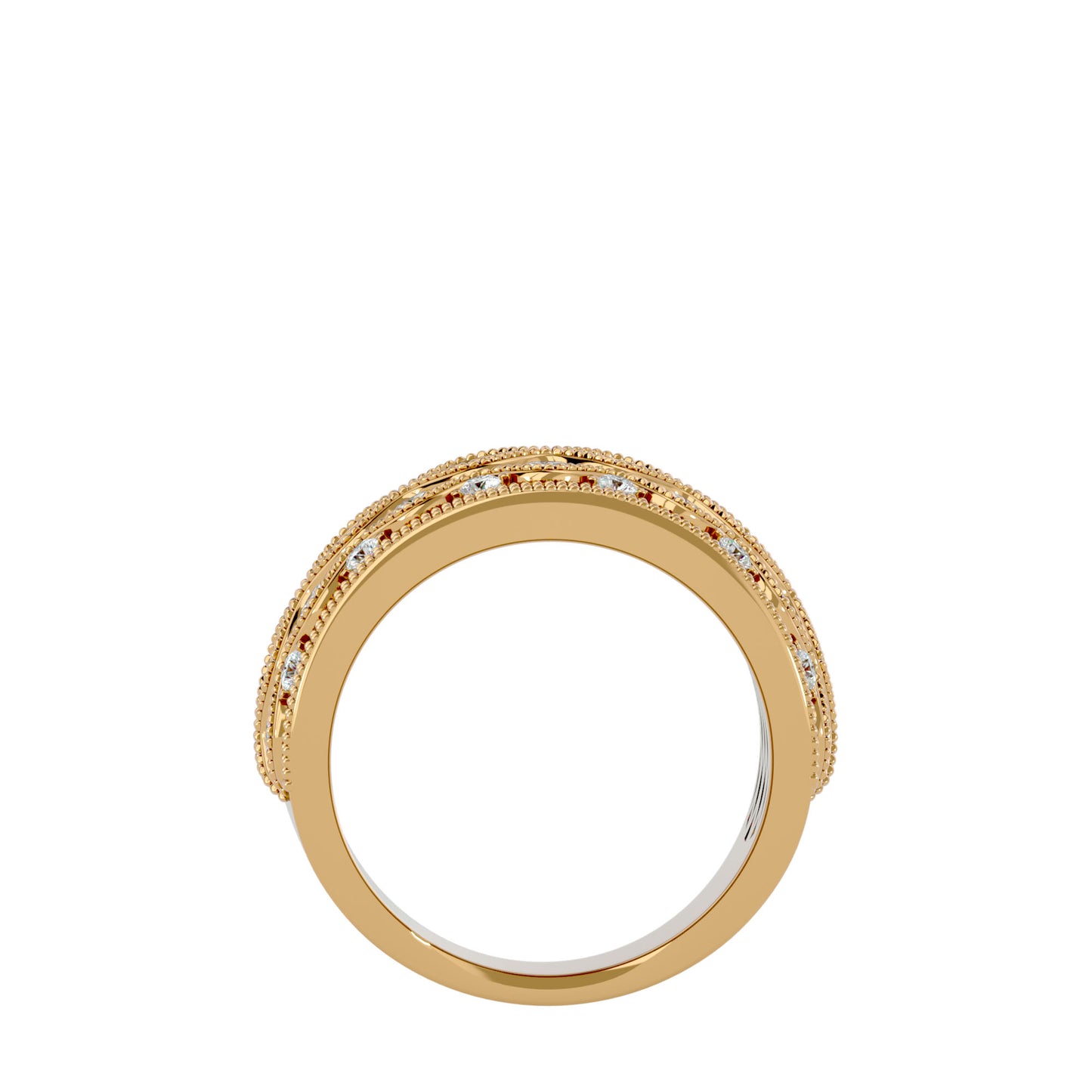 Henna women's wedding band