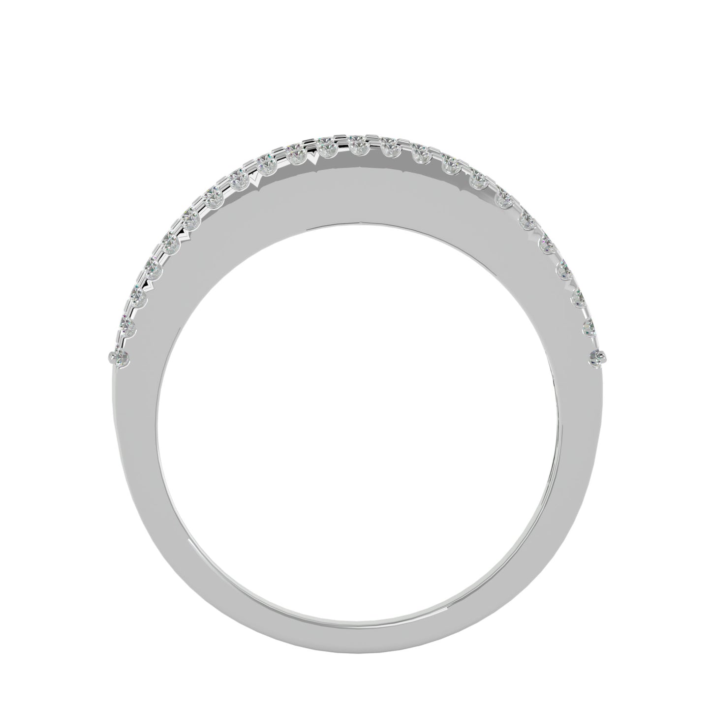 Diane women's wedding band