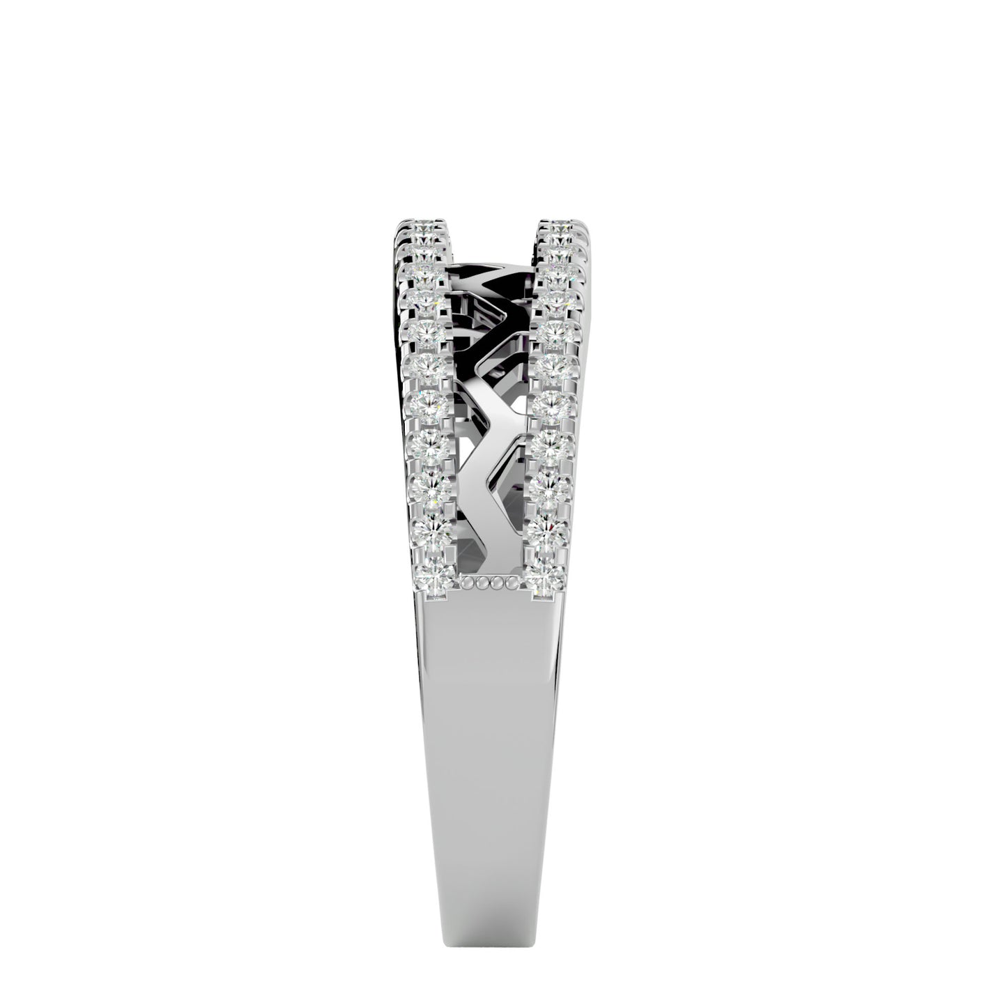 Diane women's wedding band