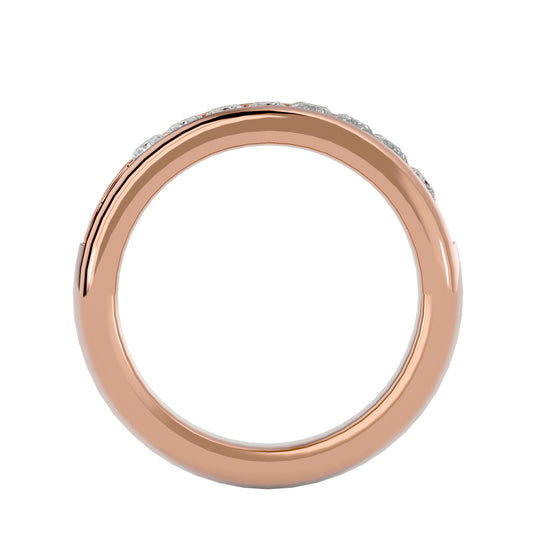 7 stone Princess diamond ring
