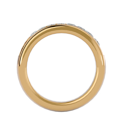 7 stone Princess diamond ring