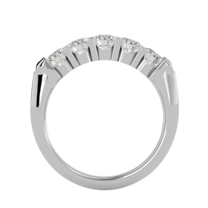 Kenny round 5 stone diamond ring