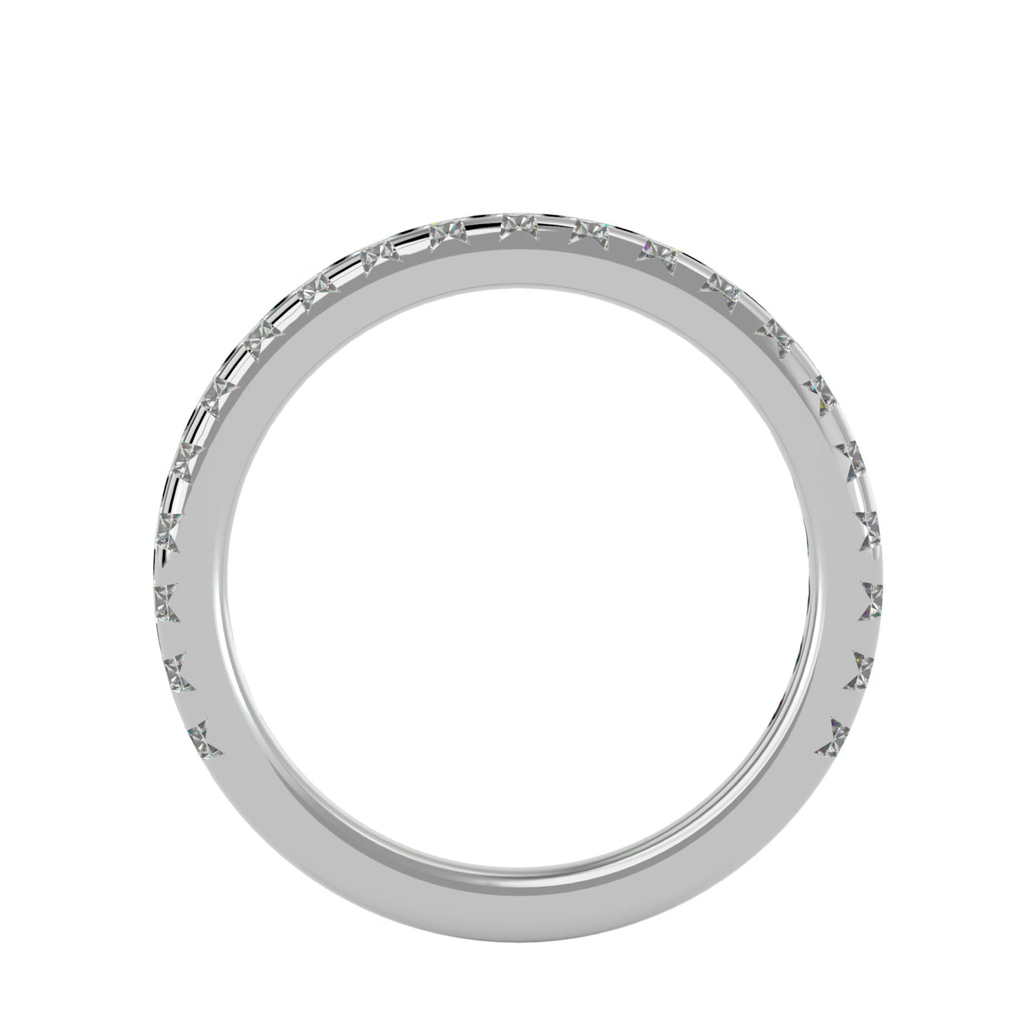 Victoria half etertnity diamond ring