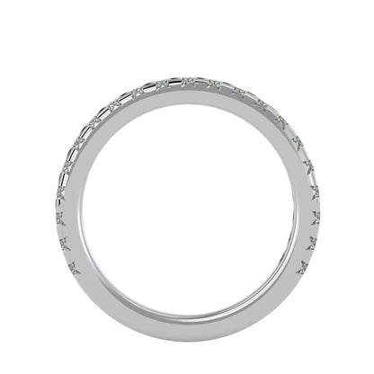 Victoria half etertnity diamond ring