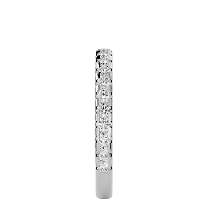Victoria half etertnity diamond ring