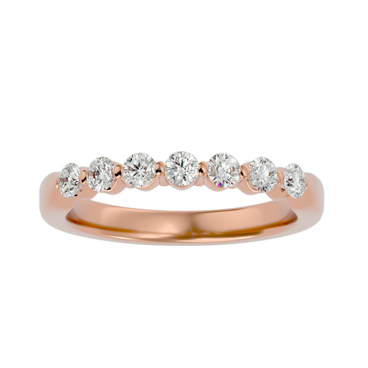 Cassidy seven stone anniversary ring