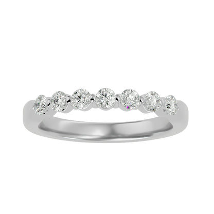 Cassidy seven stone anniversary ring