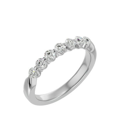 Cassidy seven stone anniversary ring