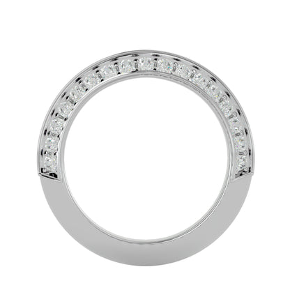 Cade knife edge eternity diamond ring
