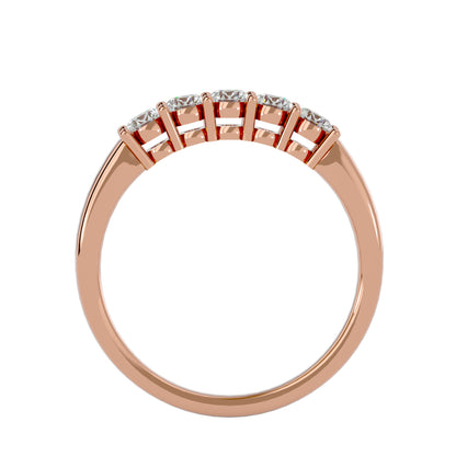 Suily 5 stone diamond ring