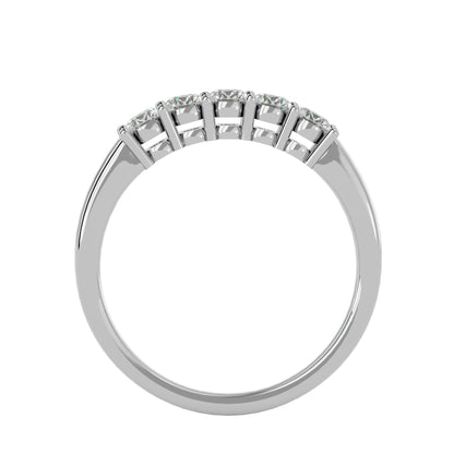 Suily 5 stone diamond ring