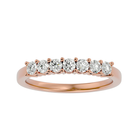 Andea 7 stone diamond ring