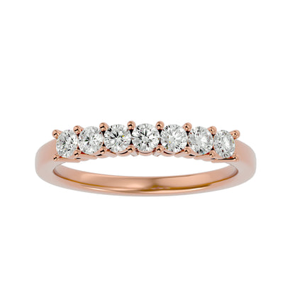 Andea 7 stone diamond ring