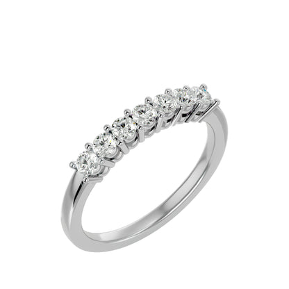Andea 7 stone diamond ring