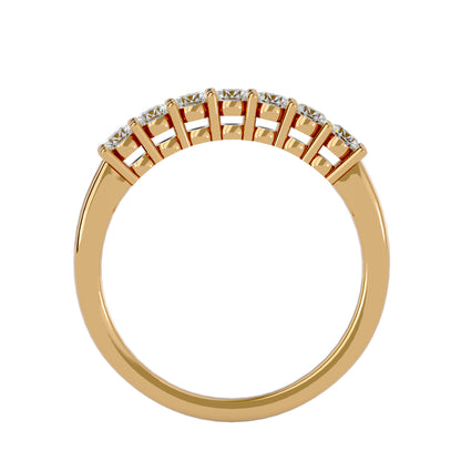 Andea 7 stone diamond ring