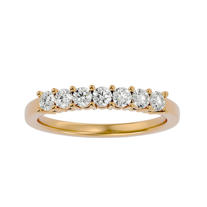 Andea 7 stone diamond ring