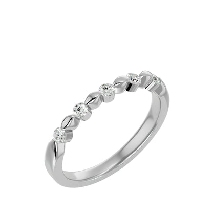 Forever 5 stone diamond ring