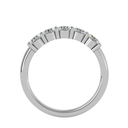 Rome 5 stone diamond ring