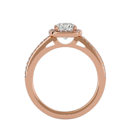 Jennifer Halo Diamond Engagement ring