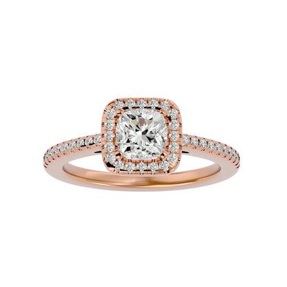 Jennifer Halo Diamond Engagement ring