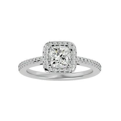Jennifer Halo Diamond Engagement ring