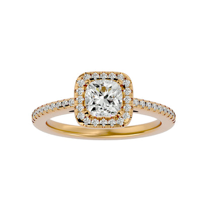 Jennifer Halo Diamond Engagement ring