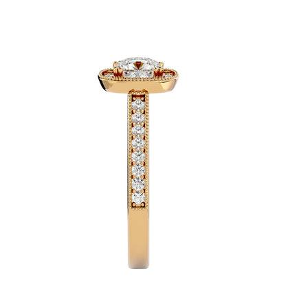 Alena diamond engagement ring
