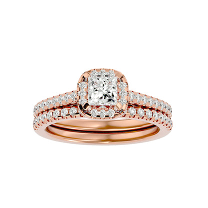 Zavi bold diamond engagement ring