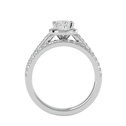 Zavi bold diamond engagement ring
