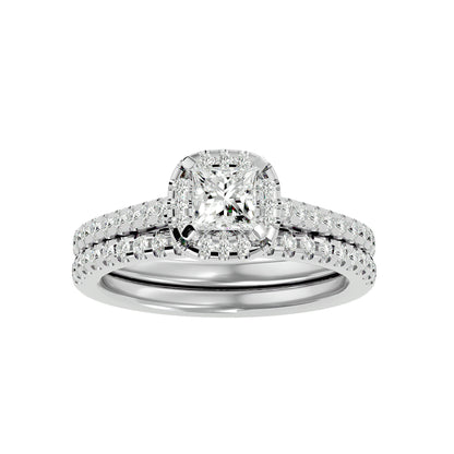 Zavi bold diamond engagement ring